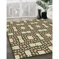 thumbnail image 3 of Ahgly Company Machine Washable Indoor Square Transitional Dark Brown Area Rugs, 8' Square, 3 of 7