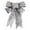 Silver, variant on TIELUTT Big Bow Christmas Ornaments Tie Glittering Ribbon Bow Christmas Tree Winter Decorations for Home Hanging Decorations Fabric Tassel Garland Mini Easter Eggs for Crafts Rose Chandelier
