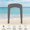 thumbnail image 6 of Hxshgdsn Womens Sun Protection Arm Shrug with Finger Holes UV Protection Cover Workout Outdoor Activewear （Dark Gray/Free Size）, 6 of 8