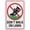 Warning Sign 3, variant on Doctor And Visitor Parking Only Sign Outdoor Metal Sign - 8"x12" Metal Signs For Business, Workplace, Office, Home, Delivery Signs, Road Signs, Garden Signs