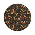 thumbnail image 3 of Rv Spare Tire Cover 15 inch - Cute Carrot Painting Tire Covers for Trailers, Adjustable Camper Spare Tire Cover, 3 of 7