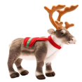 thumbnail image 2 of Animal de peluche de ciervo suave, almohada decorativa, muñeco de alce, juguetes de reno, adorno de Reno lindo de Navidad, 13,7 pulgadas, 2 of 4