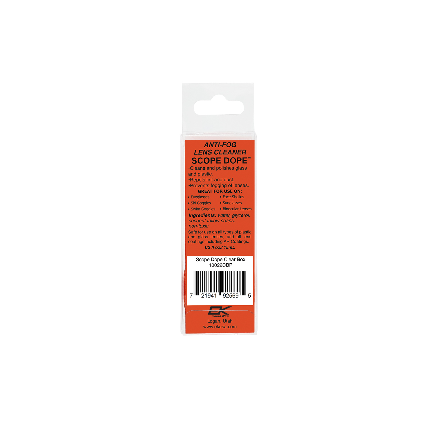 (3 pack) Scope Dope Anti Fog Lens Cleaner