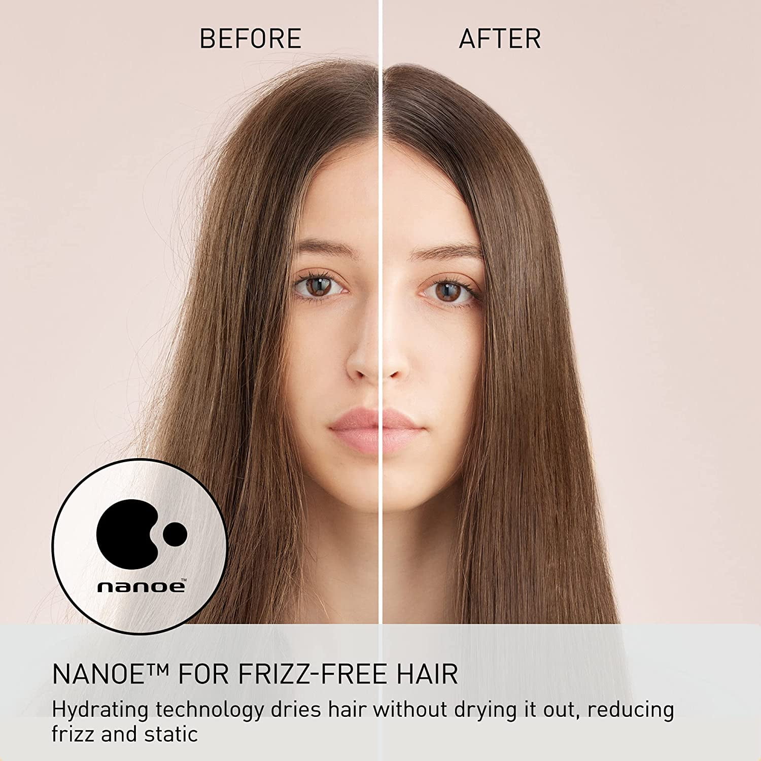 Panasonic nanoe Salon Hair Dryer with Oscillating Quick Dry Nozzle