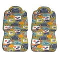 thumbnail image 2 of Sigee Hawaiian Style for Universal Car Seat Covers, Premium Car Seat Protector Set for Cars, SUVs, Trucks, 2 of 5