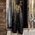 thumbnail image 2 of TrendOFT Casual Jumpsuits For Women Summer Comfortable Hip Hop Jogger Spring Folar Hi Waist Straight Leg Pants Plus Size Womens Overalls Rompers Gold S, 2 of 4