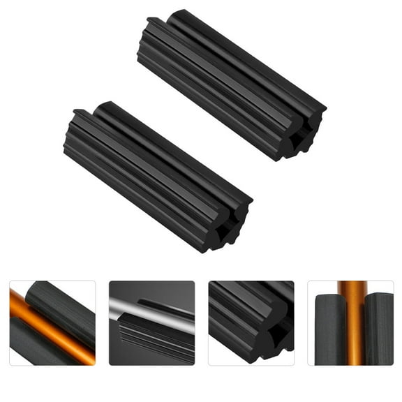 GOOHOCHY 2 Pcs Rubber Golf Club Grip Vice Clamps Fit for Golf Shafts Grips Regripping