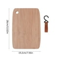 thumbnail image 3 of HGYCPP Kitchen Bamboo Cutting Board Smooth Small Fruit Vegetable Chopping Board, 3 of 9