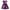 Purple, variant on ENFLASH Little Girls Summer Cotton Rainbow Unicorn Casual Dress Kids Short Sleeve Cartoon Dresses