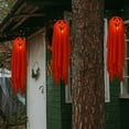 thumbnail image 6 of Boovnll Halloween Ghost Decor, Horror & Novelty White Hanging Ghosts with Light Cute Flying Halloween Decorations Outdoor for Holiday Yard Garden Party Prank Toy, Halloween Decorations, 6 of 6