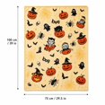 thumbnail image 3 of Halloween Throw Blanket, Halloween Blanket, 30 Inch X 40 Inch Soft Fleece Plush Throw Blanket Spooky Patterned Decorative Throw Blanket for Couch Bedroom Halloween Decor 1 Pack, 3 of 4