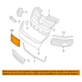 thumbnail image 3 of For 05-10 Jetta Front License Plate Holder Bracket Assy VW1068101 1K0807285A9B9, 3 of 5