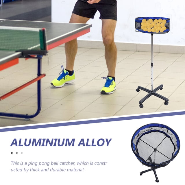 DEEPCRAFF 1Pc Table Tennis Ball Dispenser Adjustable Durable Practice Tool for Ping Pong Training
