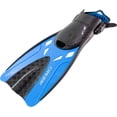 thumbnail image 4 of Cressi Tonga Short Adjustable Open Heel Fins, Black/Blue, L/XL, 4 of 7
