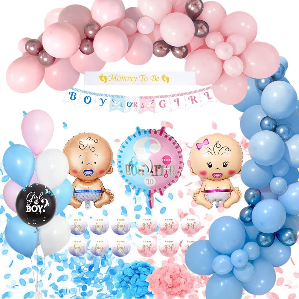 Gender Reveal Party Supplies Decoration Kit with Kuwait Ubuy