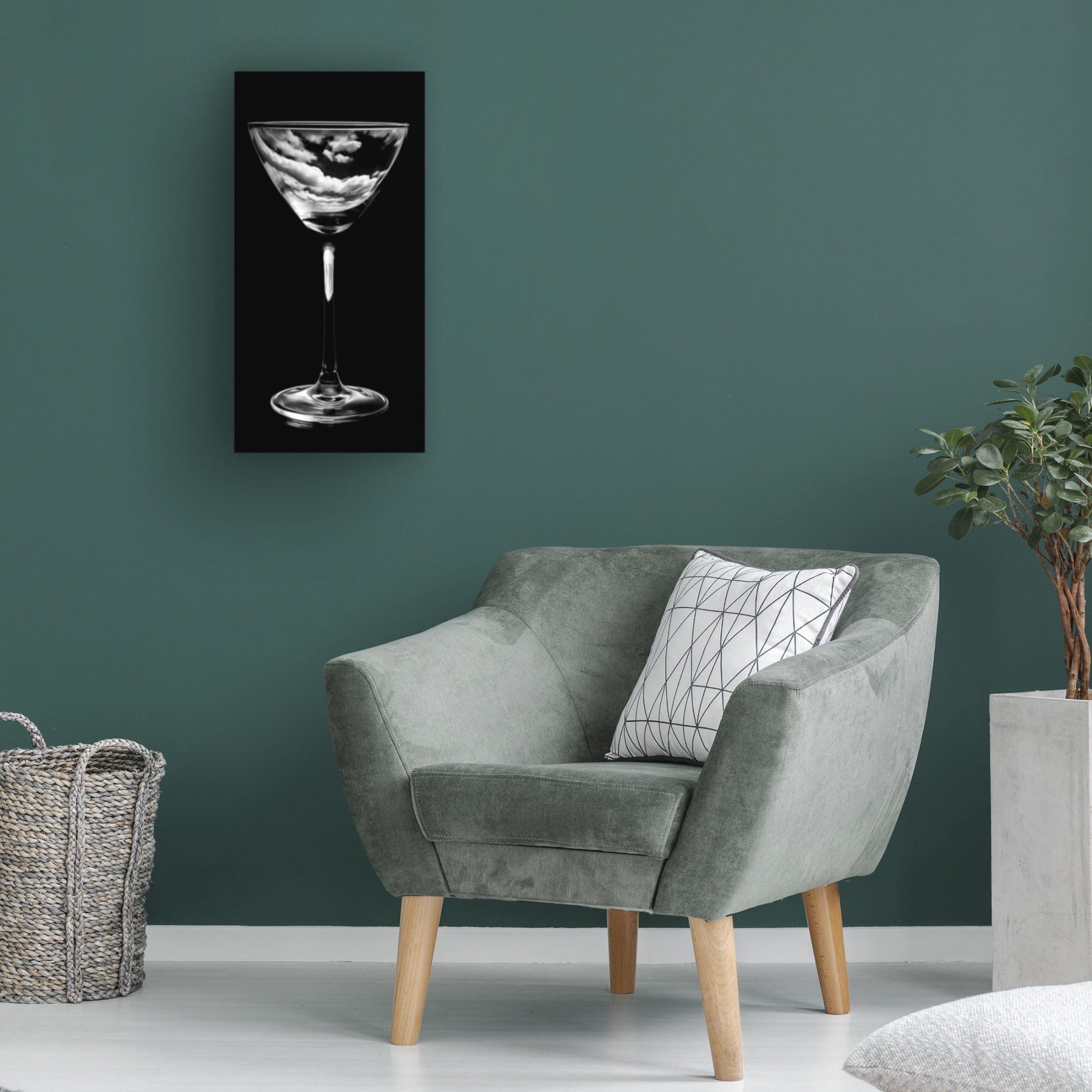 Canvas Wall Art - Sasha 'Inner' Wall Art for Living Room, Bedroom, or Office Décor by Trademark Fine Art - 16 x 32 Inches