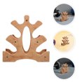 thumbnail image 1 of SOPOTUTU 3 Pcs Support d'Haltères en Plastique avec Support à 3 Niveaux pour Rangement de Gym, 1 of 6