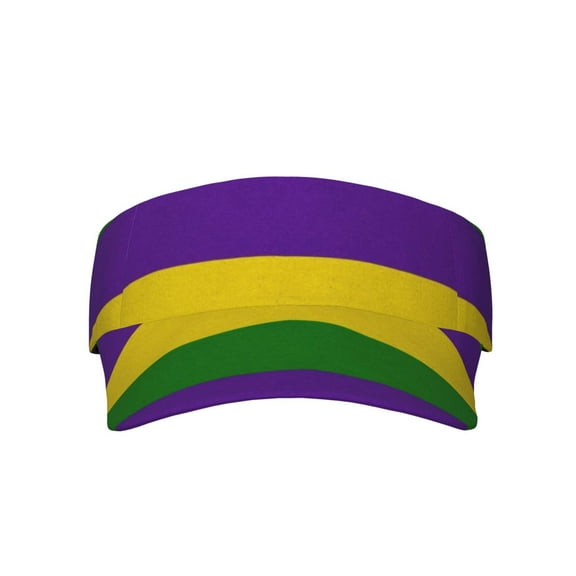 Mardi Jester Visor Hats Adjustable Beach Sun Visors Sports Outdoor Visor For Women Men