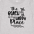 thumbnail image 4 of Inktastic Spring Break the Beach is My Happy Place Boys or Girls Baby T-Shirt, 4 of 5