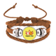 thumbnail image 1 of Pulsera de cuero Unbranded Orden de la Reina ajustable, 1 of 3
