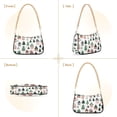 thumbnail image 7 of FORMRS Womens Shoulder Bag with Chain Strap Clutch Purse Cute Tote Handbag, Orange Christmas House, 7 of 7