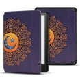 thumbnail image 3 of Case for 6.8" Kindle Paperwhite 11th Generation 2021 / Kindle Paperwhite Signature Edition, PU Leather Cover, Protective Sleeve Folio Case for Kindle E-Reader with Auto Sleep/Wake, Star Moon, 3 of 7