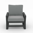 thumbnail image 3 of Malibu Gray HDPE Deep Seating Chair-3 Piece, 3 of 11