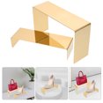 thumbnail image 1 of unbranded 2Ud Soporte Metálico Para Exhibición De Bolsos Y Zapatos Color Dorado Durable Y Estable, 1 of 8