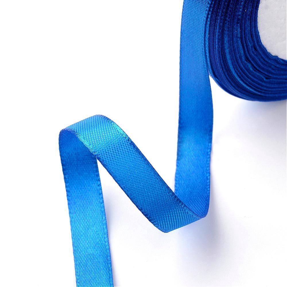 1 group Valentines Day Gifts boxes Packages Single Face Satin Ribbon Polyester Ribbon Blue 1-12 inch~1-5/8 inch(37~40mm) Polyester