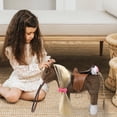 thumbnail image 2 of Peluche de peluche HollyHome Horse Pony para niñas, 28 cm, 2 of 9