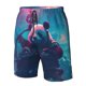 thumbnail image 4 of Fotbe DJ Panda Hot Air Balloon Trajes de Baño Estampados para Hombre, Shorts de Verano de Secado Rápido, Ropa de Playa, Bañadores-3X-Large, 4 of 6