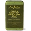 Shea Moisture Olive & Green Tea Shea Butter Bar Soap 8 oz (Pack of 2)