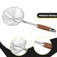 thumbnail image 5 of Colador Espumadera Cucharón Colador de Alambre Acero Inoxidable Versátil Cocina Freír 195 cm, 5 of 7