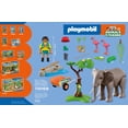 thumbnail image 5 of Juguete Playmobil Elefante con cuidador del zoológico, 5 of 5