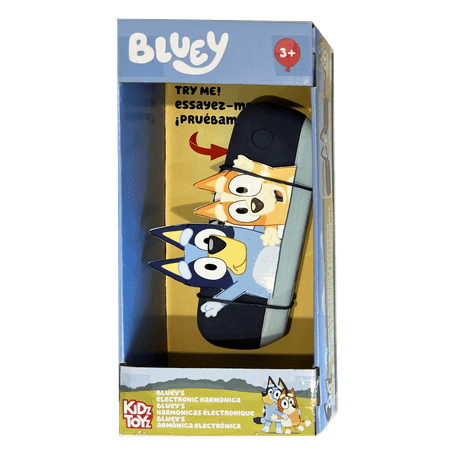 Bluey Electronic Harmonica Musical Toy and Songbook for Kids
