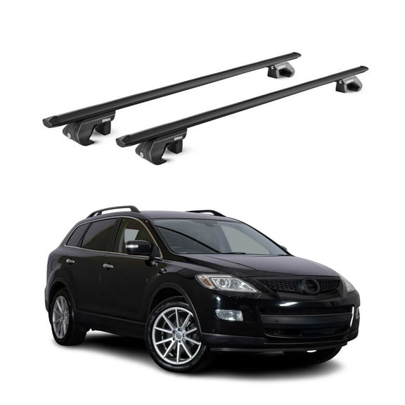 OMAC Roof Rack Cross Bars Fits Mazda CX-9 2007-2015 Black Luggage Carrier 2 Pcs