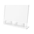 thumbnail image 4 of 24 PCS Gift Card Display with 2 Acrylic Pockets 11 x 8.5 Slide-in Sign Holder 19735-24PK, 4 of 5