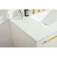 thumbnail image 4 of 36 inch single bathroom vanity in white, 4 of 7
