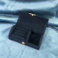 thumbnail image 1 of Feltree Bead Velvet Travel Portable Arched Small Jewelry Box Jewelry Storage Box Fashion Jewelry Packaging Box, 1 of 8