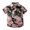 Black, variant on ZACPNCV Boys Hawaiian Shirt Summer Tropical Print Casual Shirt Short Sleeve Button Down Shirt Kids Cute Tops Black 4-5 Years