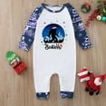 thumbnail image 5 of Blue Matching Christmas Pajamas Family And Dog Bigfoot Believe, 2 Piece Sets, Size Newborn to Men 6XL, 5 of 7
