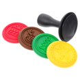 thumbnail image 2 of juego de sellos para hornear, sellos para galletas con temática navideña, moldes de silicona para galletas, moldes para galletas, 2 of 2