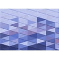thumbnail image 1 of Ahgly Company Indoor Rectangle Patterned Royal Blue Area Rugs, 8' x 10', 1 of 6