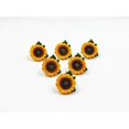thumbnail image 1 of Juego de 6 tiradores de cajones de resina de girasol de Amyoxu, 1 of 6
