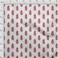 thumbnail image 4 of oneOone Rayon Fuschia Pink Fabric Block Sewing Material Print Fabric By The Yard 56 Inch Wide-B1, 4 of 5