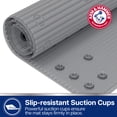 thumbnail image 6 of Arm & Hammer™ Performance Foam Shower Tub Mat, 17x40, Gray, 6 of 6