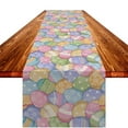 thumbnail image 1 of WHEANG Drapeau de Table de Pâques en Liquidation Lapin de Fête Œuf Petit Imprimé Vintage Décor de Pâques Nappe Décorations de Maison de Pâques, 1 of 4