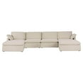 thumbnail image 1 of Urban Cali Canapé Sectionnel Modulaire en U Long Beach (Beige), 1 of 42