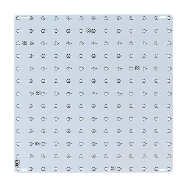yeacher Planche Quantique LED avec Lumière Spectre Rouge Bleu pour Culture Intérieure, Modèle D1 - 169 LEDs (Grand) - Prise US Incluse