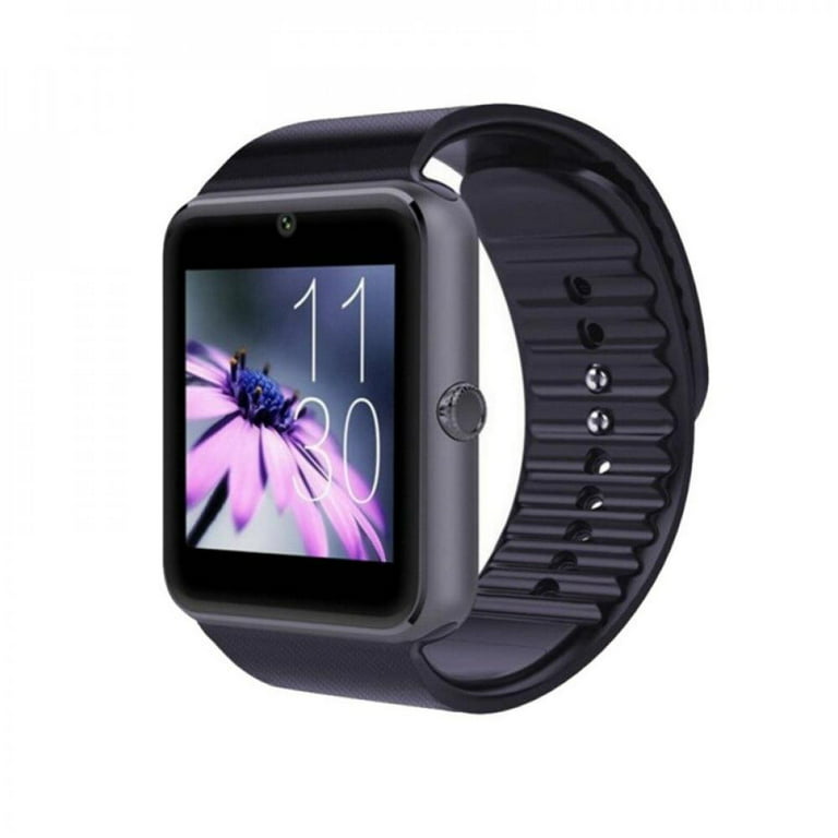Bluetooth GT08 Watch Touch Screen Big Battery Clock TF Sim Card Camera Smartwatch For IOS iPhone Phone - Walmart.com